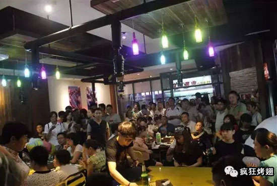 坡心镇锡纸烤鸡翅